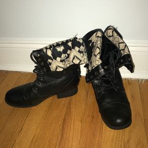 Aztec Combat Boots